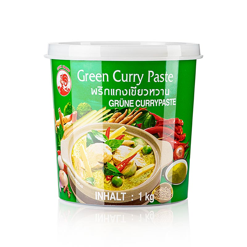 Currypasta, groen, Cock Brand, 1 kg