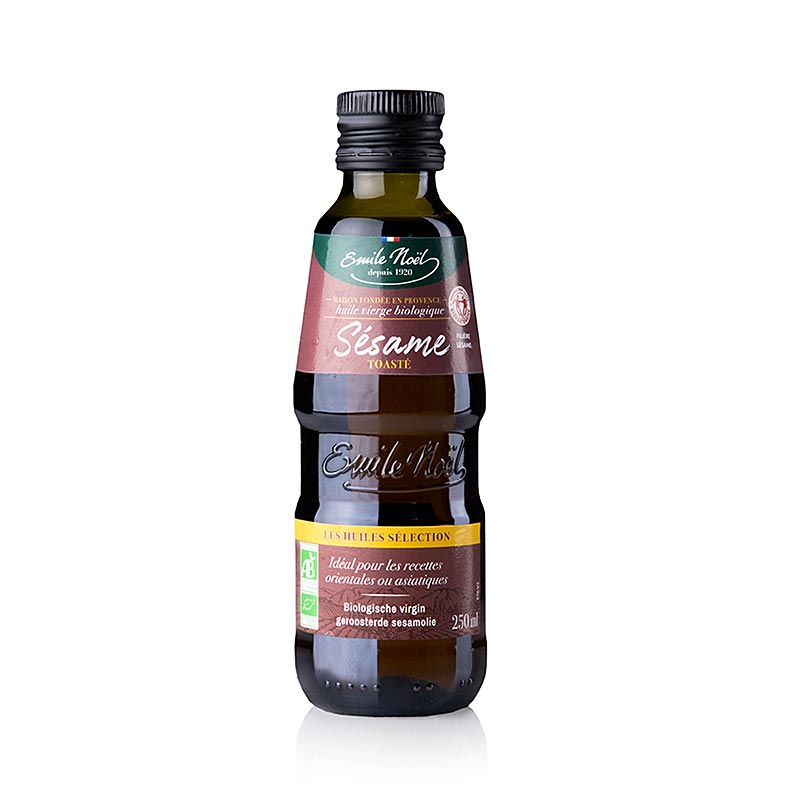Sesamolie, geroosterd, Fairtrade, Emile Noel, BIO, 250 ml