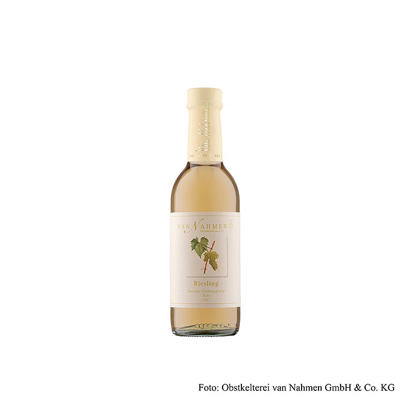 Riesling druivensap, 100% versgeperst sap, van Nahmen, BIO, 250 ml