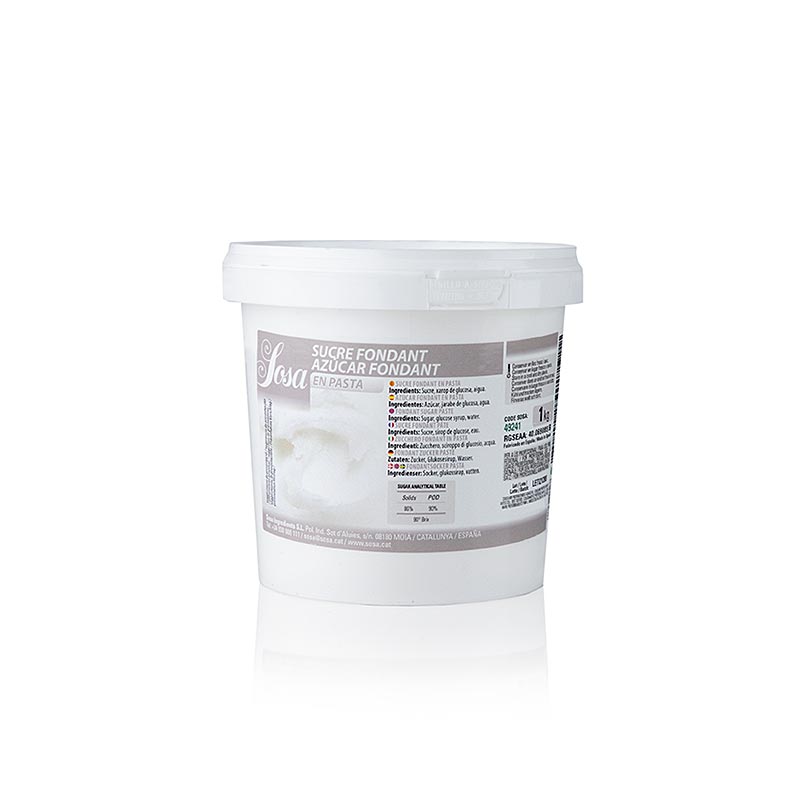Sosa fondantsuiker, pasteus, 1 kg