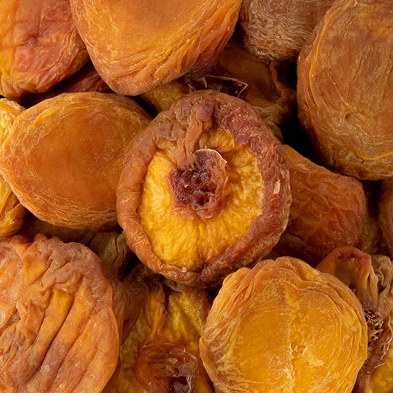 Perziken, gedroogd, gezwaveld, met antiklontermiddel, 1 kg