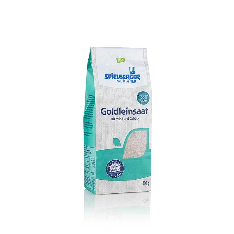Gouden lijnzaad (gele lijnzaad), Spielberger Mühle, BIO, 400 g