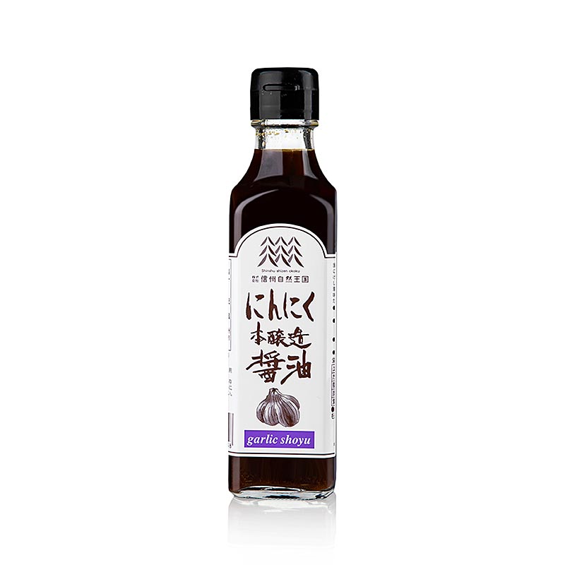Sojasaus - Shoyu Honjyozo Knoflook, Shizen Okoku, 200 ml