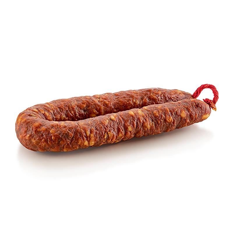 Chorizo Sarta Fort, pittig, hoefijzervorm, Gamboa, 250 g