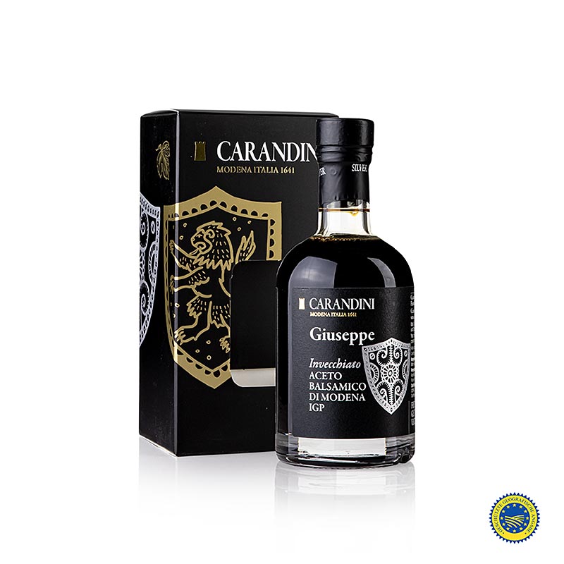 Carandini Aceto Balsamico Modena g.g.A., Giuseppe, invecchiato (geschenkverpakking), 250 ml