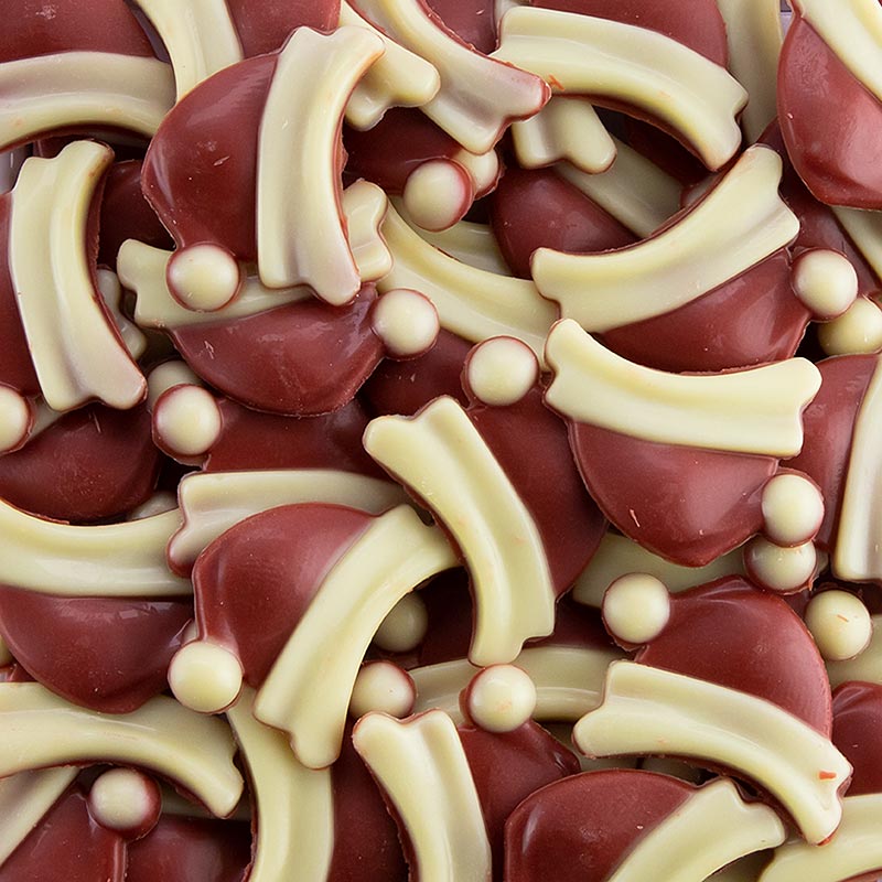 Chocoladeversiering "Santa Hat" (kerstmuts), Dobla (78430), 450 g, 218 stuks