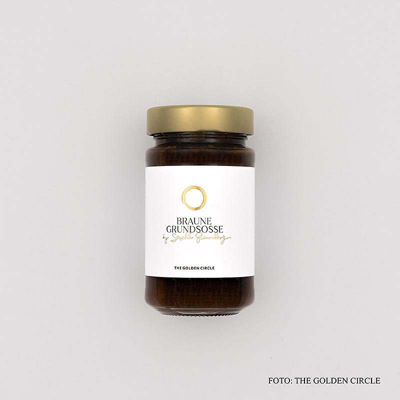 Bruine basissaus van Sascha Stemberg, THE GOLDEN CIRCLE, 225 ml