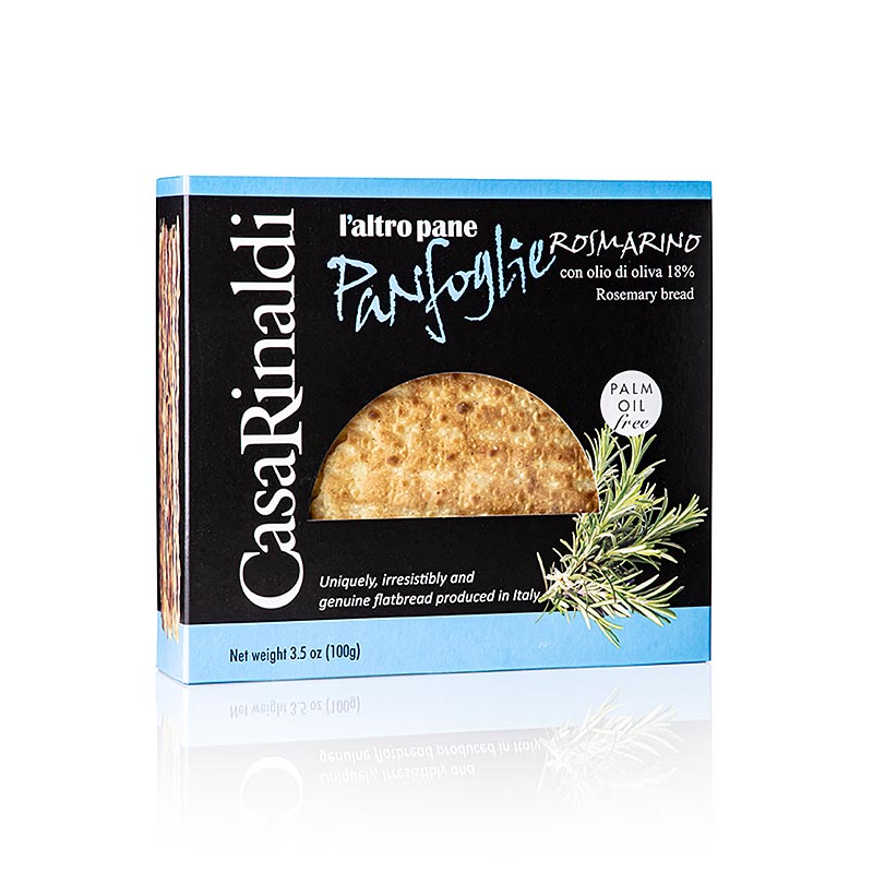 Knapperige koekjes met rozemarijn, Casa Rinaldi, 100 g - perfect voor bij de thee of koffie!