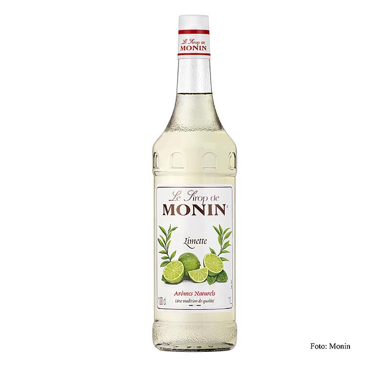Monin limoensiroop van groene limoenen, 1 l