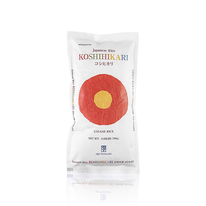 Koshihikari Umami-rijst, rondkorrelige sushirijst, Agri Yamazaki, 300 g