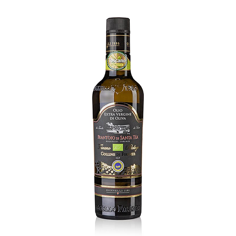 Extra vierge olijfolie Santa Tea Gonnelli "Colline di Firenze" IGP, BIO, 500 ml