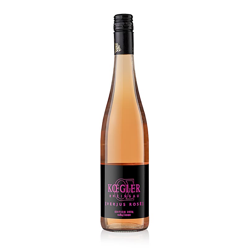 Rosé verjus (azijn) uit de Rheingau, Weingut Koegler, 750 ml