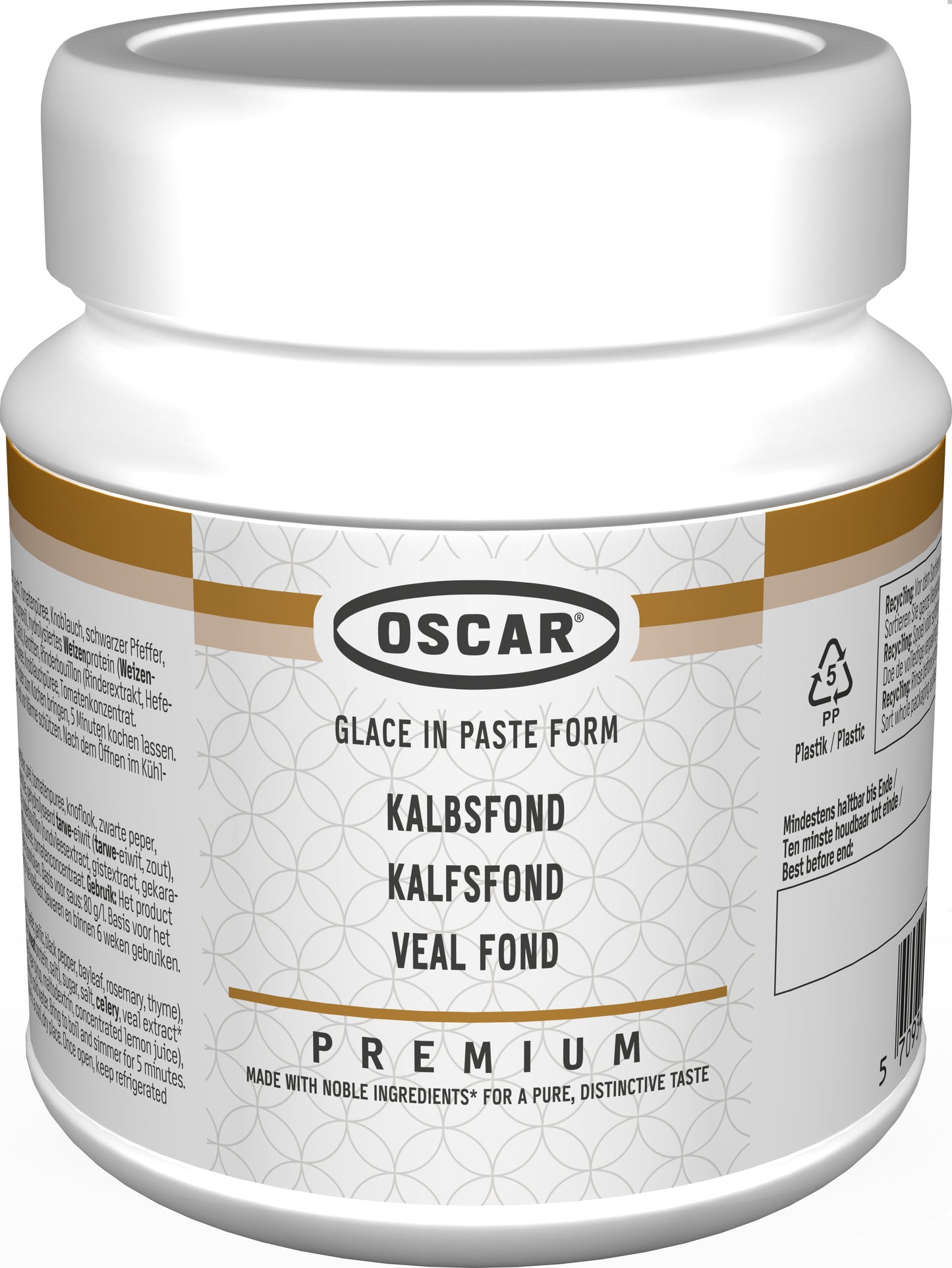 Oscar Premium kalfsfond, pasta (voor ca. 15 l), 640 g