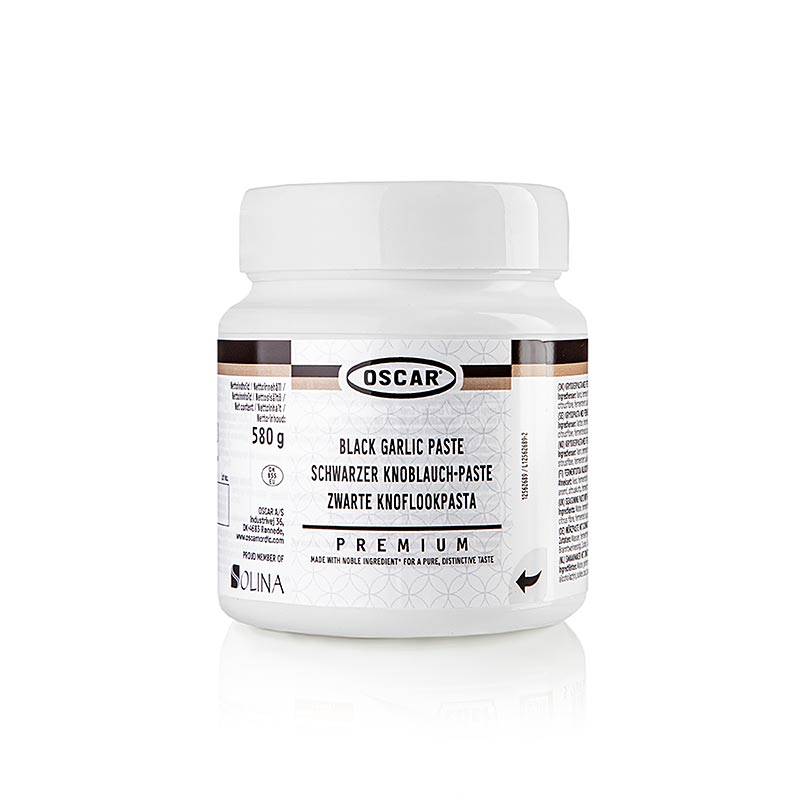 Oscar concentraat zwarte knoflookpasta, glutenvrij, 580 g