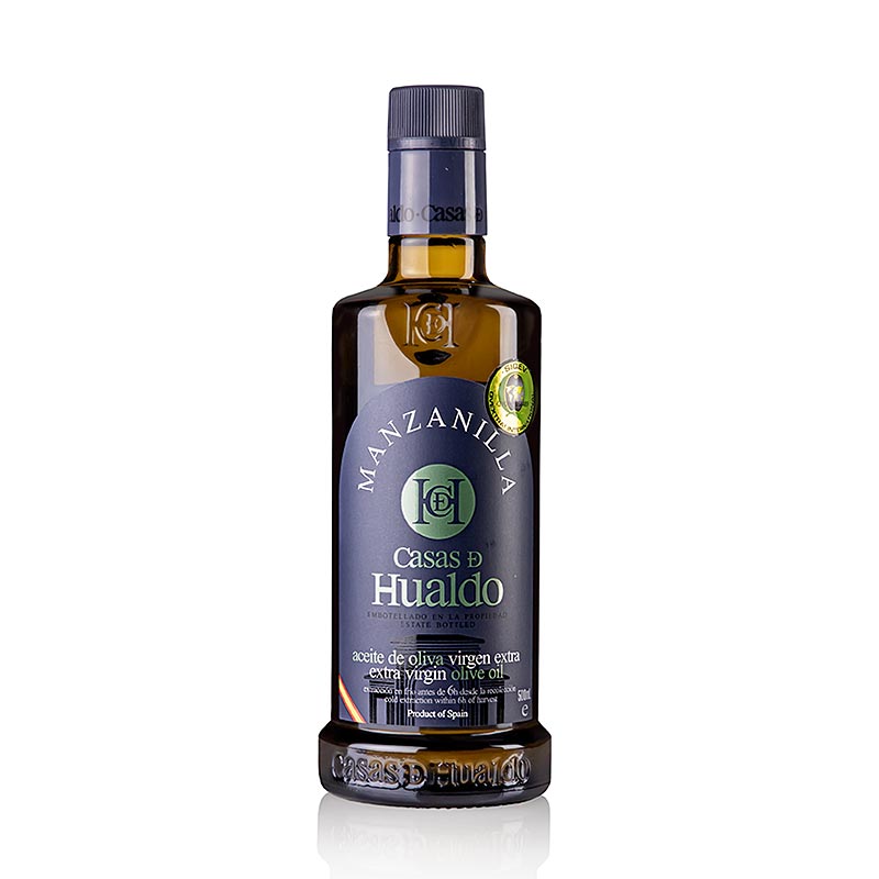Extra vierge olijfolie Casas D Hualdo, 100% MANZANILLA, Spanje, 500 ml