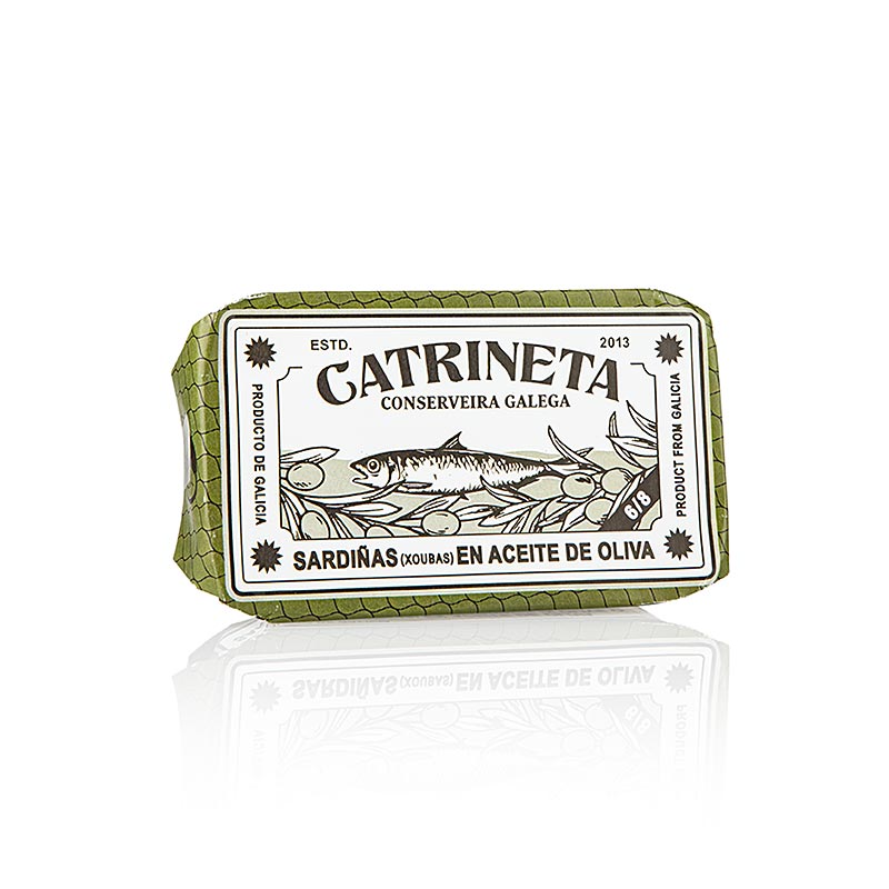 Sardines, XOUBAS, heel, in olijfolie, Catrineta, 81 g