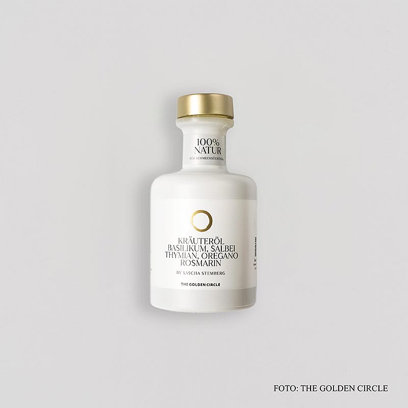 THE GOLDEN CIRCLE Vijf kruidenolie van Sascha Stemberg, 200 ml
