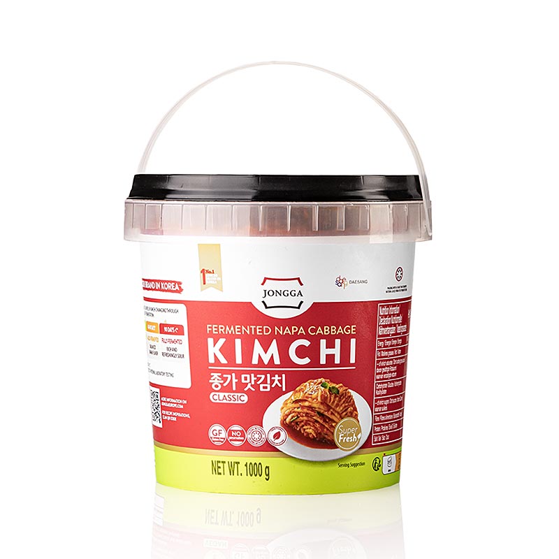 Kimchi - vers, ingemaakte Chinese kool, Jongga, 1 kg