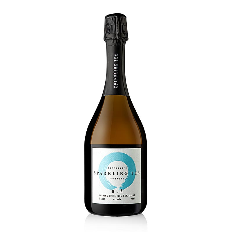 Copenhagen Sparkling Tea BLA Jasmijn, witte thee, Darjeel. Alcoholvrij, biologisch, 750 ml