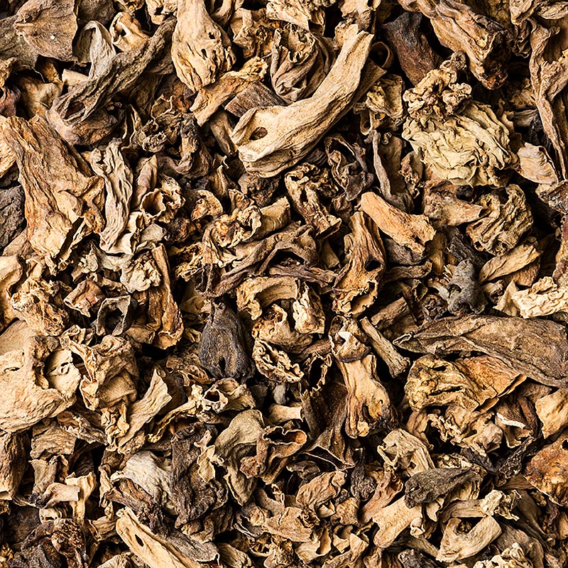 Morieljes - alleen stelen, gedroogd, 250 g