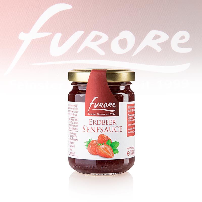 Aardbeien-mosterdsaus, Furore, 130 ml