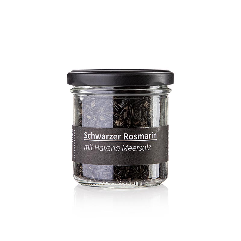 Gefermenteerde zwarte rozemarijn met Havsnø zeezout, Krautpunk, 60 g