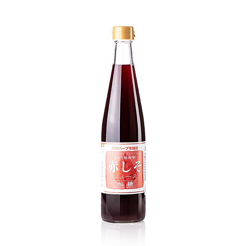 Rode shiso drankmix, met suiker, 500 ml