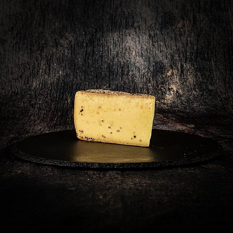 Isnyer Zitronenpfeffer, snijkaas met peperkorst, biologisch, ca. 250 g