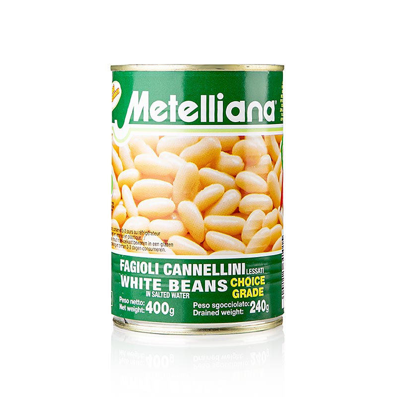 Cannellini-bonen, wit & klein, Metelliana, 410 g