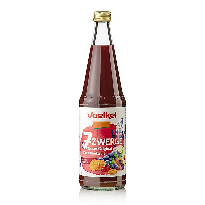 Voelkel "7 dwergen" multifruit-sap, BIO Vegan, 700 ml