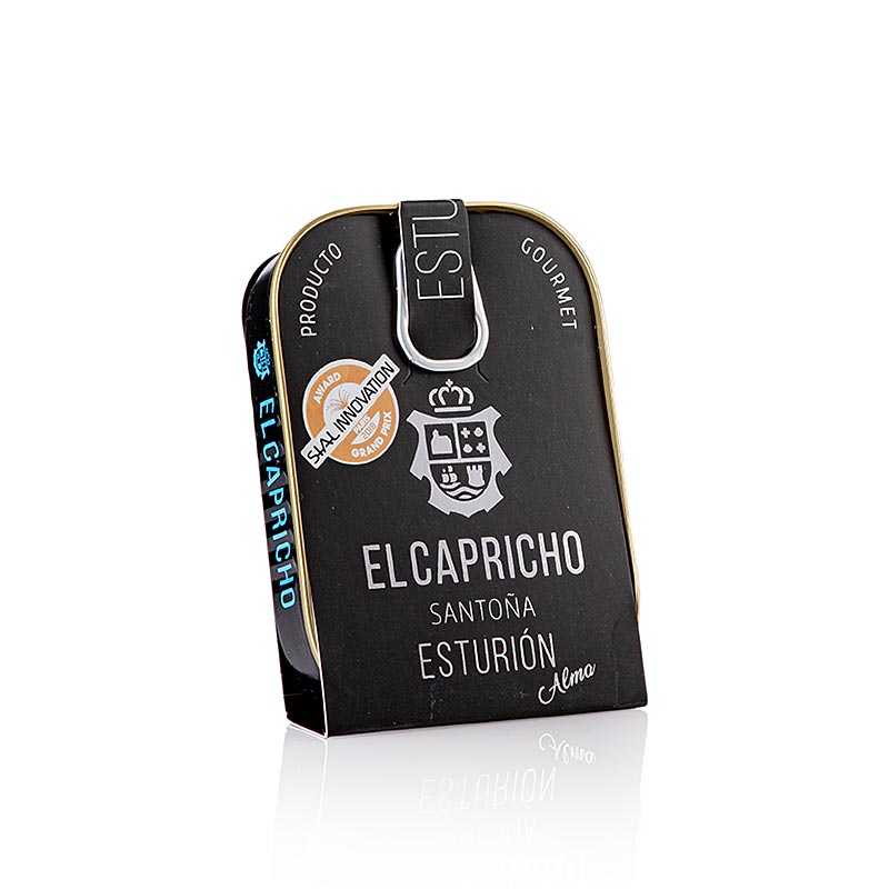 Steurfilet (Acipenser baerii) in Arbequina-olijfolie, El Capricho, 110 g
