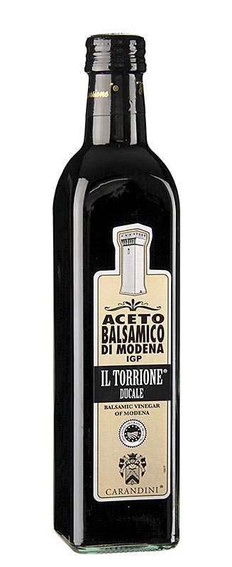 Carandini Aceto Balsamico Modena BGA, 6 maanden, "Classico" (kleurrijke burcht, voorheen Ducale), 500 ml