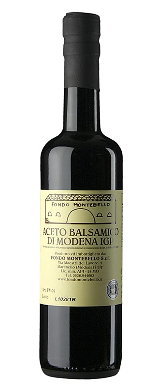 Fondo Montebello - Aceto Balsamico di Modena g.g.A., FM 02, 500 ml