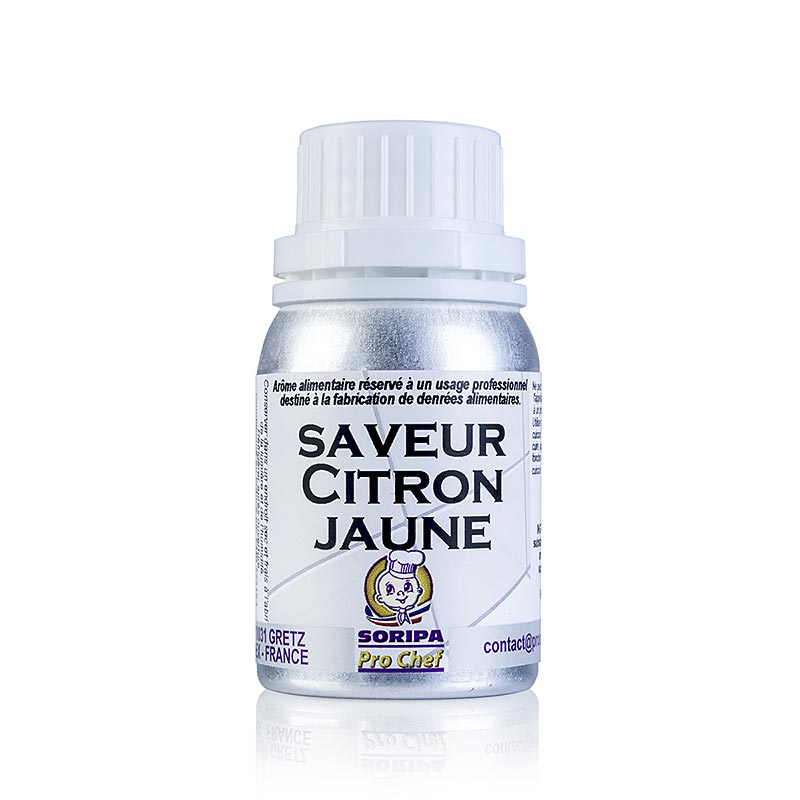 125 ml flesje SORIPA citroensmaak, verfrissende citroensmaak voor diverse toepassingen