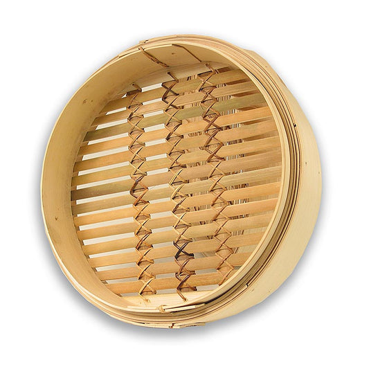 Duurzame bamboe stoompan met een buitendiameter van 30cm en een binnendiameter van 28cm, geschikt voor 12 inch, 1 stuk