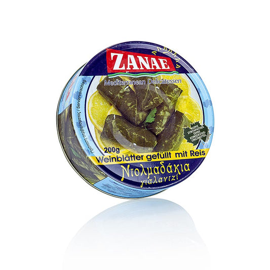 Wijnbladeren met rijstvulling, 200 g, ca 6 st - Een heerlijk mediterraans gerecht van gevulde wijnbladeren met smaakvolle rijstvulling