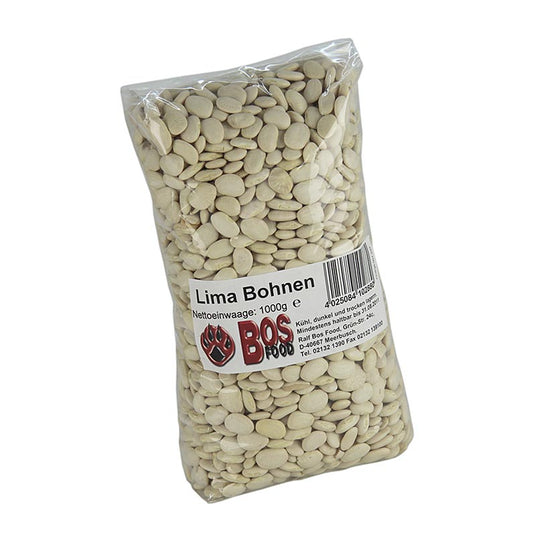 Bonen, limabonen - haricots de lima, licht, gedroogd, 1 kg