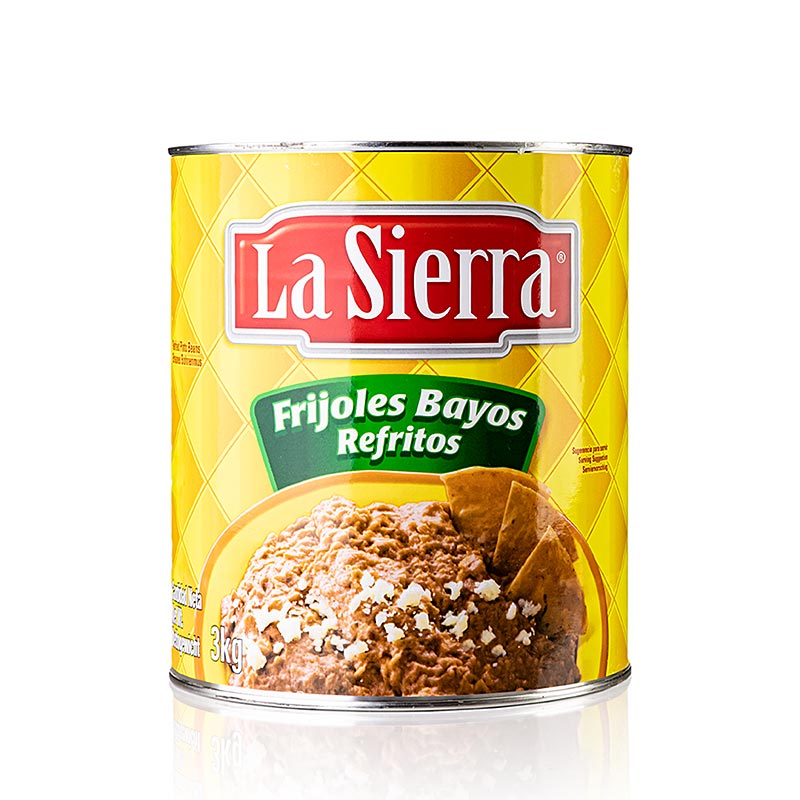 Refried beans, bruine bonenpuree/bonenpasta, gekruid, 3 kg