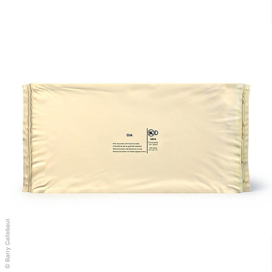 Gianduja - hazelnootmelkchocolade, blok, 26% cacao, Callebaut, 5 kg
