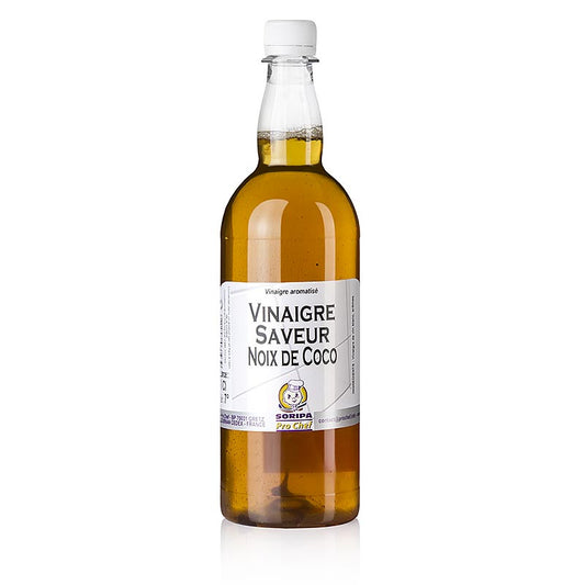 Kokosazijn, Soripa, 1 liter fles - natuurlijke en biologische azijn gemaakt van kokosnoot, perfect voor koken en saladedressings