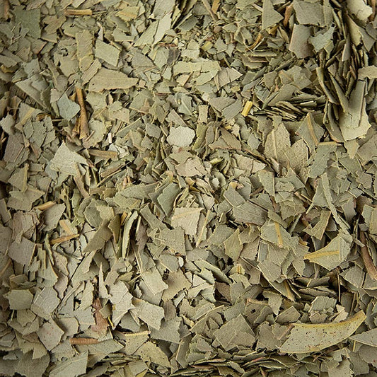 Droge 100 g Eucalyptusbladeren, natuurlijke en aromatische toevoeging voor diverse toepassingen