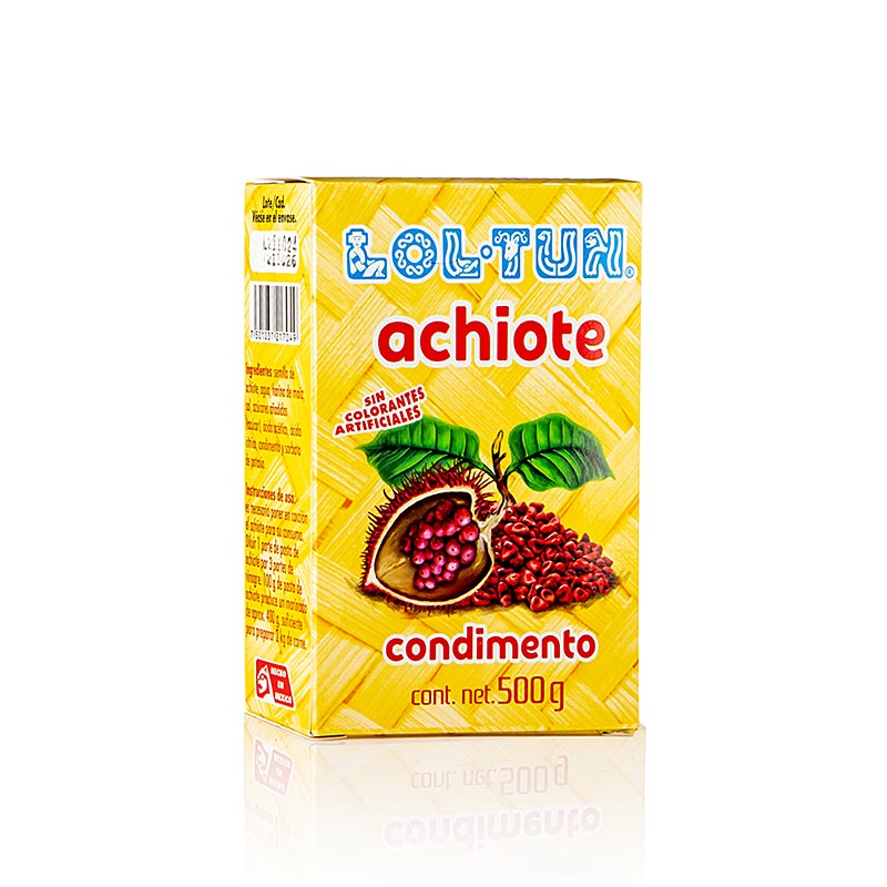 Annatto Achiote-kruiden/-pasta van Orleans-zaden, 500 g