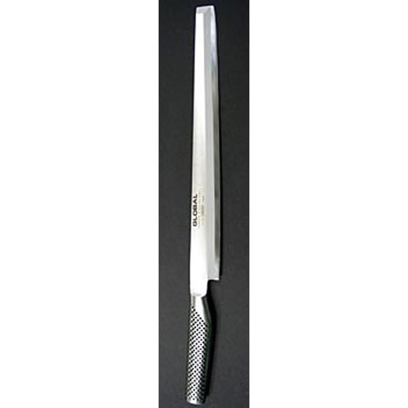 Global G-15 vismes voor sushi en tako sashimi slijpen, 30cm, 1 stuk, ideaal voor het precies snijden van vis voor traditionele Japanse gerechten