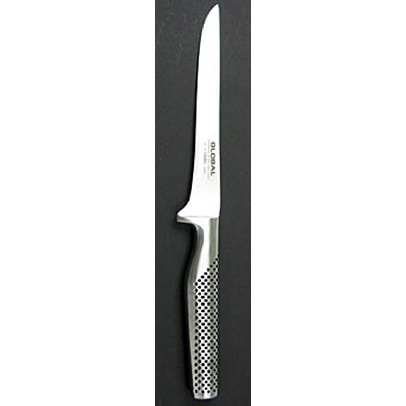 Global GF-31 uitbeenmes, gesmeed, 16cm, 1 st - Duurzaam en professioneel keukenmes van 16 cm voor het precies uitbenen van vlees