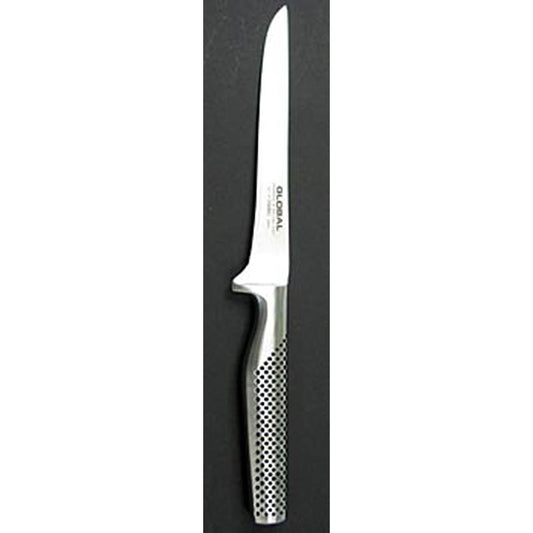 Global GF-31 uitbeenmes, gesmeed, 16cm, 1 st - Duurzaam en professioneel keukenmes van 16 cm voor het precies uitbenen van vlees