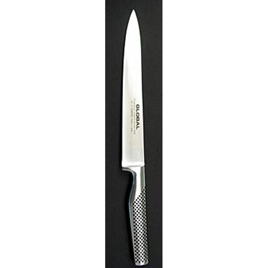 Global GF-37 vleesmes, gesmeed, 22cm, 1 st - Een hoogwaardig gesmeed vleesmes van 22 cm lengte