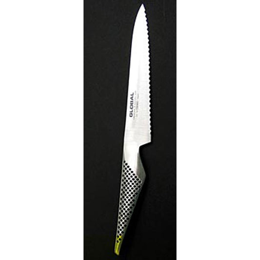 Global GS-14 broodmes van 15 cm, met ergonomische handgreep, ideaal voor snijden van brood