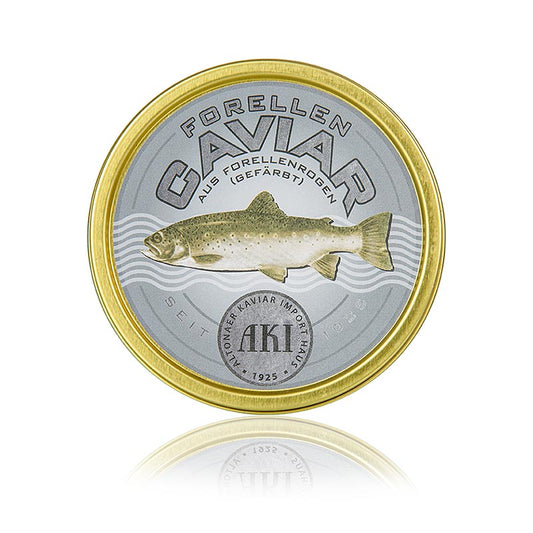 Zwarte forelkaviaar in een verpakking van 200 g, luxe en smaakvolle visdelicatesse