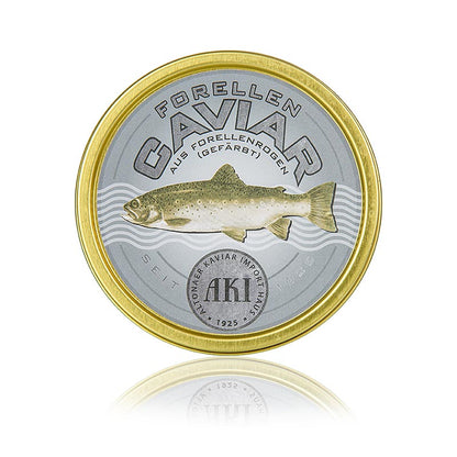 Forelkaviaar, zwart, 200 g