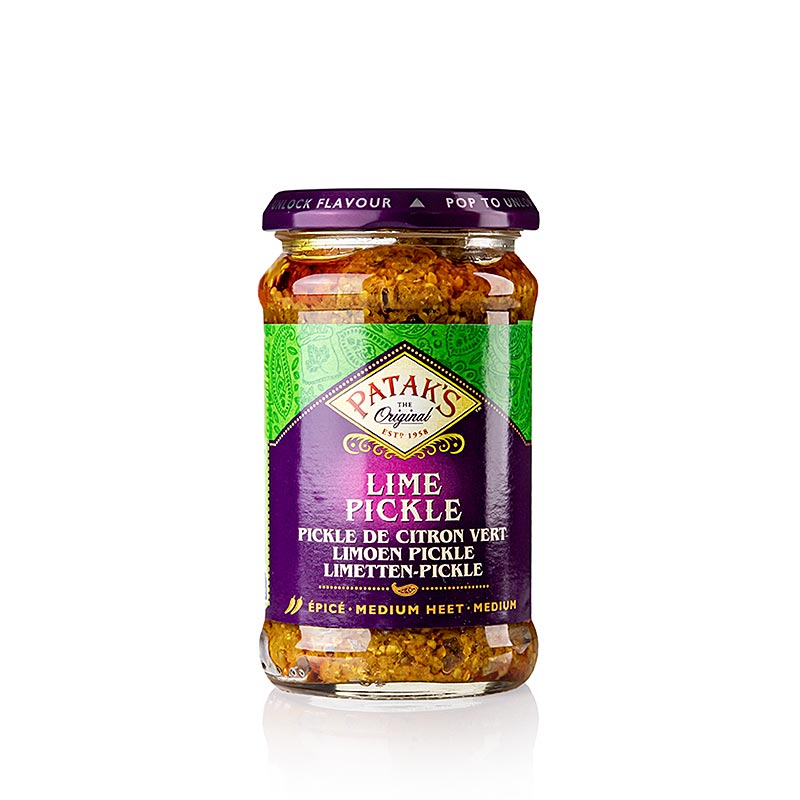 Limoenpickles, mild, Patak's, 283 g